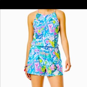 Lilly Pulitzer Dayley Romper-Large